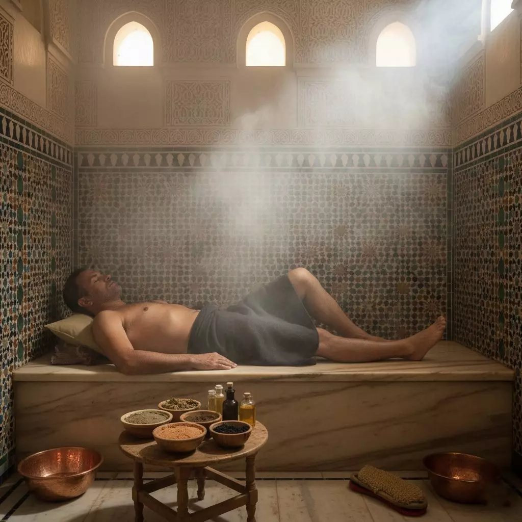 حجز حمام مغربي أصيل