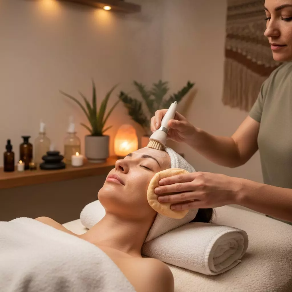 حجز تنظيف البشرة وتجديدها